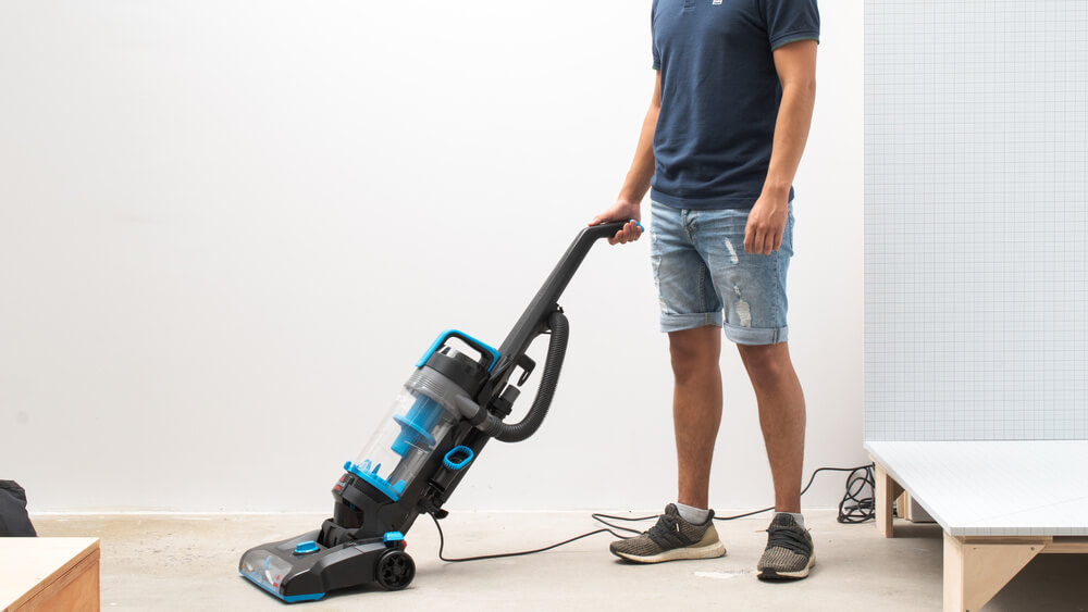 The Bissell Powerforce Helix Bagless upright Vacuum